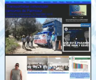 Noticiassinfronteras.com.mx(Noticias sin Fronteras) Screenshot
