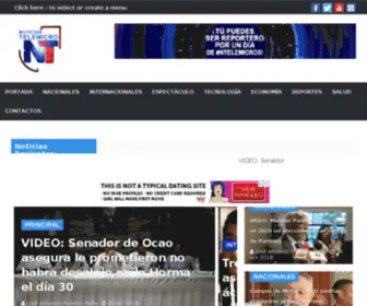 Noticiastelemicro.com(Noticias Telemicro) Screenshot