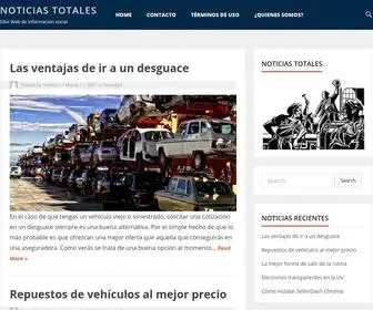 Noticiastotales.com(NOTICIAS TOTALES) Screenshot