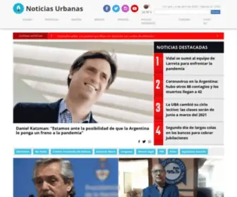 Noticiasurbanas.com.ar(Noticias Urbanas) Screenshot