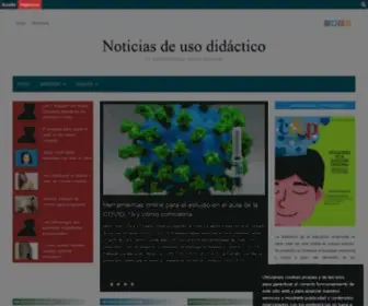 Noticiasusodidactico.com(Educación) Screenshot