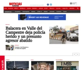 Noticiasvespertinas.com.mx(Noticias Vespertinas) Screenshot