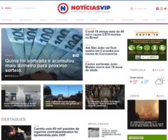 Noticiasvip.com.br(Not) Screenshot