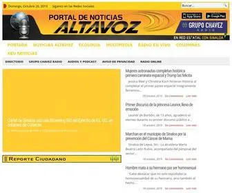 Noticieroaltavoz.com(Noticiero Altavoz) Screenshot