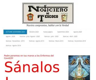 Noticierodetexcoco.com(Texcoco, Noticias) Screenshot