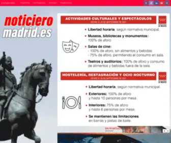 Noticieromadrid.es(Noticias de Madrid) Screenshot