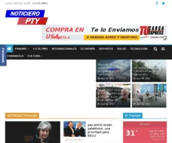 Noticieropty.com(NOTICIAS DE PANAMÁ) Screenshot