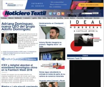 Noticierotextil.net(Noticiero Textil) Screenshot