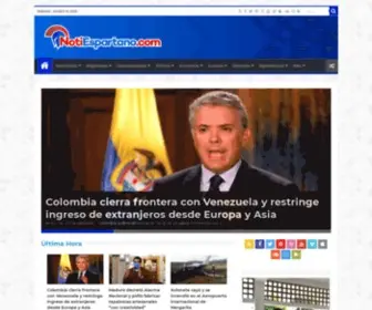 Notiespartano.com(Inicio) Screenshot