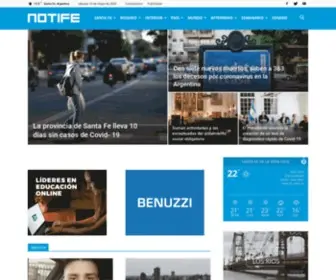 Notife.com(Diario Digital de Santa Fe) Screenshot