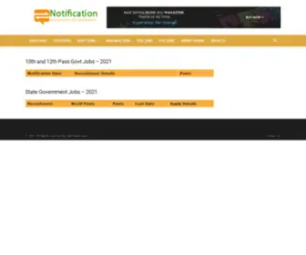 Notification.asia(All Govt Jobs Notifications In India) Screenshot