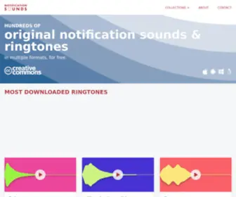 Notificationsounds.com(Ringtones and other free sounds) Screenshot