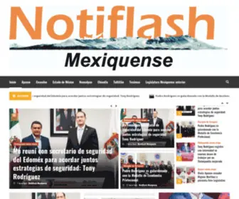 Notiflashmexiquense.com.mx(Méxiquense) Screenshot