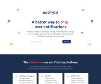 Notifylo.com(Notifylo) Screenshot