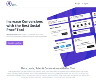 Notifyproof.com(NotifyProof) Screenshot