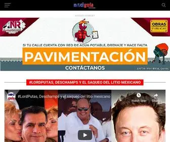 Notiguiatelevision.com(Notiguia Televisión) Screenshot