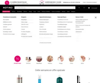 Notino.be(Votre parfumerie en ligne) Screenshot