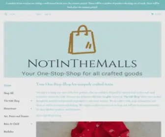 Notinthemalls.net(Gift Ideas) Screenshot