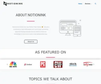 Notionink.in(Your Perfect Tech Partner) Screenshot