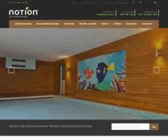 Notion.net.in(Notion luxury flooring concepts) Screenshot