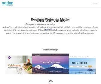Notiontechnologies.com(Technologies®) Screenshot