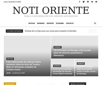 Notioriente.com(Noti Oriente) Screenshot