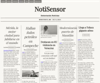 Notisensor.com(Notisensor) Screenshot