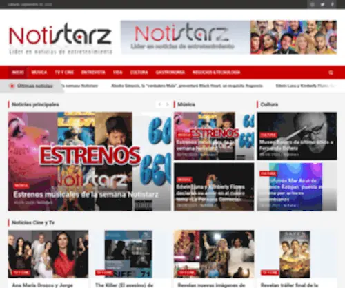 Notistarz.com(Notistarz Notistarz) Screenshot