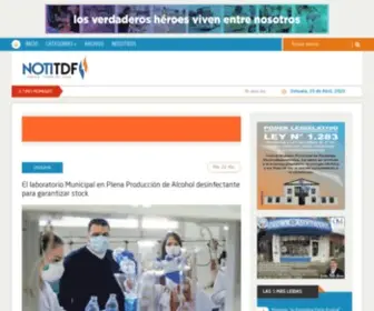 Notitdf.com(Noticias de Ushuaia) Screenshot