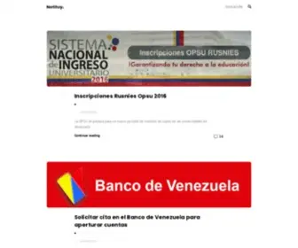 Notituy.com(Noticias e información de interés general) Screenshot