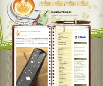 Notizbuchblog.de(Notizbuch) Screenshot