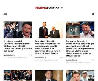 Notiziapolitica.it(Notizie politiche globali) Screenshot