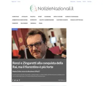 Notizienazionali.net(Ultime notizie italiane e internazionali) Screenshot