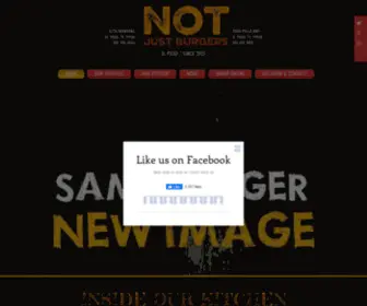 Notjustburgersep.com(Notjustburgersep) Screenshot