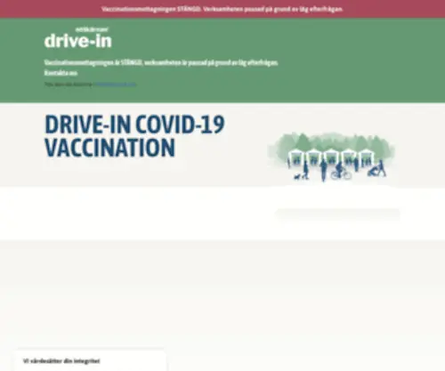 Notkarnandrivein.se(Vaccination mot covid) Screenshot