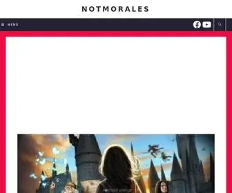 Notmorales.com(Home) Screenshot