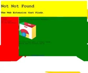 Notnotfound.com(Notnotfound) Screenshot