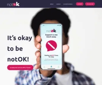 Notokapp.com(NotOK app) Screenshot