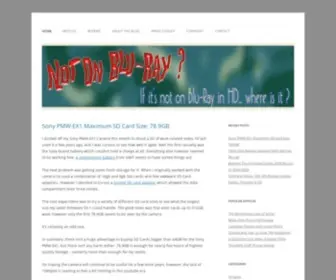 Notonbluray.com(Reviews of streaming media) Screenshot