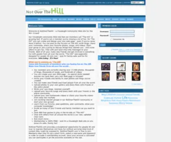Notoverthehill.com(PHPFox) Screenshot
