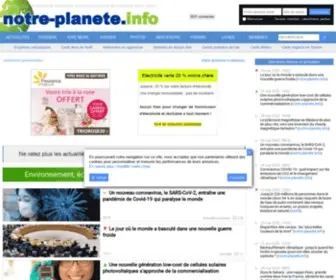 Notre-Planete.info(Média) Screenshot