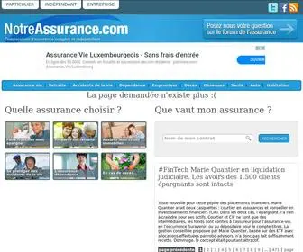 Notreassurance.com(Notre Assurance) Screenshot