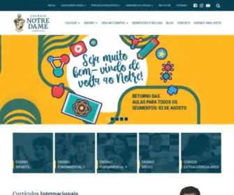 Notredamecampinas.com.br(Colégio) Screenshot