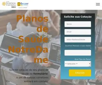 Notredamevendadireta.com.br(Gaspar) Screenshot