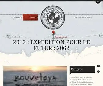 Notrefutur.org(Expédition pour le futur) Screenshot