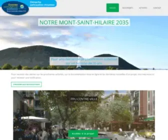 Notremsh2035.com(Notre Mont) Screenshot