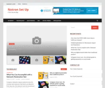 Notron-Setup.com(A Tech Security Blog) Screenshot