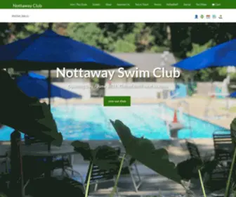 Nottawayswimclub.com(Nottaway Club) Screenshot