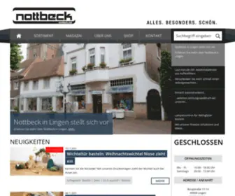 Nottbeck.net(Nottbeck in Lingen) Screenshot