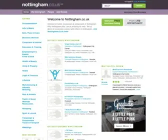 Nottingham.co.uk(Nottingham Hotels) Screenshot